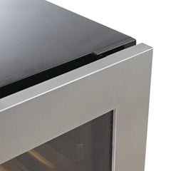Kingsbottle 47" High Upright Wine & Beverage Refrigerator Combo with Low-E Glass Door (KBU265BW2)