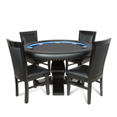 BBO Poker Tables Ginza LED Round Poker Table (2BBO-GINZ)