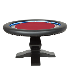 BBO Poker Tables Ginza LED Round Poker Table (2BBO-GINZ)