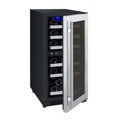 Allavino 15" Wide FlexCount II Tru-Vino 30 Bottle Single Zone Right Hinge Wine Refrigerator  VSWR30-1SR20