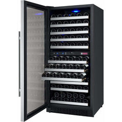 Allavino FlexCount 121 Bottle Dual Zone Left Hinge Wine Fridge VSWR121-2SSLN