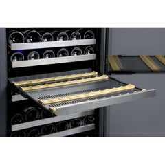 Allavino FlexCount 121 Bottle Dual Zone Left Hinge Wine Fridge VSWR121-2SSLN