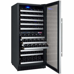 Allavino FlexCount 121 Bottle Two Zone Right Hinge Wine Fridge VSWR121-2SSRN