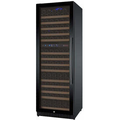 Allavino FlexCount 172 Bottle Dual Zone Black Door Left Hinge Wine Fridge VSWR172-2BWLN