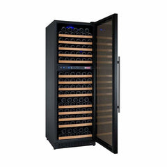 Allavino FlexCount 172 Bottle Two-Zone Black Door Right Hinge Wine Fridge VSWR172-2BWRN