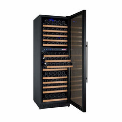 Allavino FlexCount 172 Bottle Two-Zone Black Door Right Hinge Wine Fridge VSWR172-2BWRN