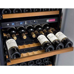 Allavino FlexCount 172 Bottle Two-Zone Black Door Right Hinge Wine Fridge VSWR172-2BWRN