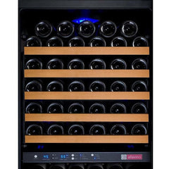 Allavino FlexCount 172 Bottle Two-Zone Black Door Right Hinge Wine Fridge VSWR172-2BWRN