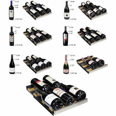 Allavino FlexCount 30 Bottle Dual Zone Right Hinge Wine Fridge VSWR30-2SSRN