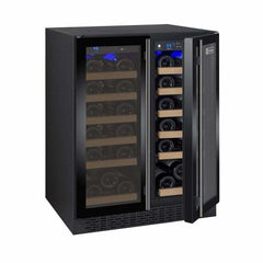 Allavino FlexCount 36 Bottle Dual Zone Wine Fridge VSWR36-2BWFN