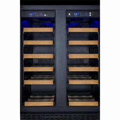 Allavino FlexCount 36 Bottle Dual Zone Wine Fridge VSWR36-2BWFN