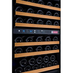 Allavino FlexCount 56 Bottle Dual Zone Black Left Hinge Wine Fridge VSWR56-2BWLN