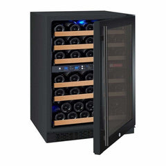 Allavino FlexCount 56 Bottle Dual Zone Black Right Hinge Wine Fridge VSWR56-2BWRN