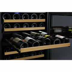 Allavino FlexCount 56 Bottle Dual Zone Black Right Hinge Wine Fridge VSWR56-2BWRN