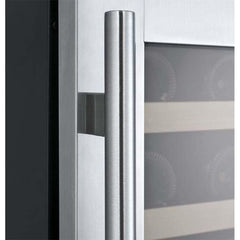 Allavino FlexCount 56 Bottle Dual Zone Stainless Steel Left Hinge Wine Fridge VSWR56-2SSLN