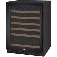 Allavino FlexCount 56 Bottle Single Zone Black Left Hinge Wine Fridge VSWR56-1BWLN