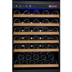 Allavino FlexCount 56 Bottle Single Zone Black Left Hinge Wine Fridge VSWR56-1BWLN