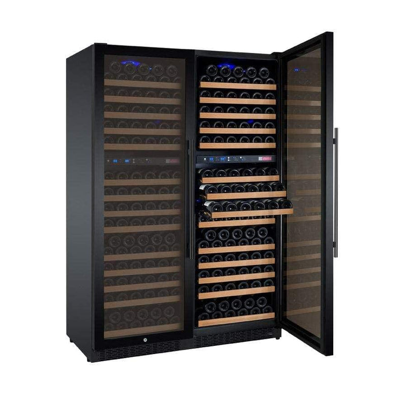 Allavino FlexCount II Tru-Vino 344 Bottle Four Zone Black Wine Fridge 2X-VSWR172-2B20