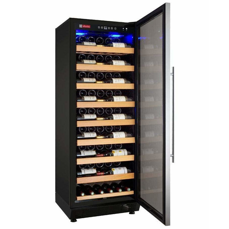 Allavino Vite II Tru-Vino 99 Bottle Stainless Steel Right Hinge Wine Fridge YHWR115-1SR20