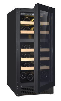 Cavavin Vinoa 15" 24 Bottles Full Glass Door Wine Fridge V-024WDZFG