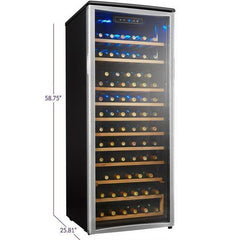 Danby 75 Bottle Designer Wine Fridge DWC106A1BPDD