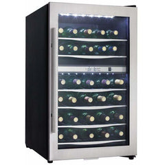 Danby Designer 38 Bottle Freestanding Wine Fridge DWC040A3BSSDD