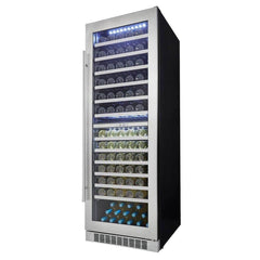 Danby Silhouette Professional Bordeaux 129-Bottle Built-in Wine Fridge DWC140D1BSSPR