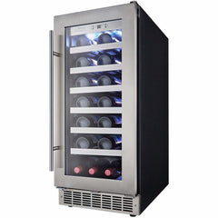 Danby Silhouette Professional Tuscany 15" 28-Bottle Stainless Steel Built-In Wine Fridge DWC031D1BSSPR