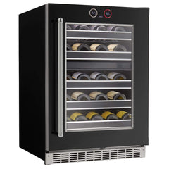 Danby Silhouette Reserve 24" 5.0 Cu. Ft.with Self Closing Door and Invisi-Touch Display, Right Hinge Wine Cooler SRVBC050R