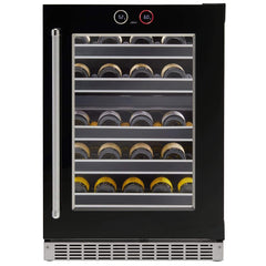 Danby Silhouette Reserve 24" 5.0 Cu. Ft.with Self Closing Door and Invisi-Touch Display, Right Hinge Wine Cooler SRVBC050R