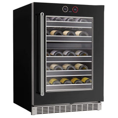 Danby Silhouette Reserve 24" with Self Closing Door, Left Hinge Wine  Fridge SRVBC050L