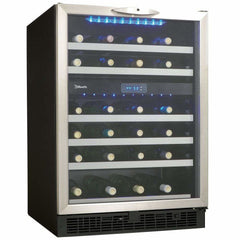 Danby Silhouette Stilton 24" 51-Bottle Built-In Wine Fridge DWC518BLS