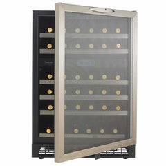 Danby Silhouette Stilton 24" 51-Bottle Built-In Wine Fridge DWC518BLS