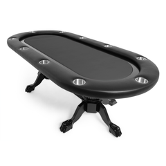 BBO Poker Tables Elite Poker Table With Black Racetrack (2BBO-ELT)