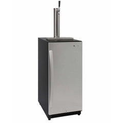 Kegco 15" Wide Built-in with Stainless Steel Door Kegerator VSK-15SSRN