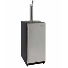 Kegco 15" Wide Built-in with Stainless Steel Door Kegerator VSK-15SSRN