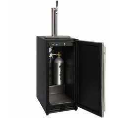 Kegco 15" Wide Built-in with Stainless Steel Door Kegerator VSK-15SSRN