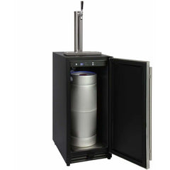 Kegco 15" Wide Built-in with Stainless Steel Door Kegerator VSK-15SSRN