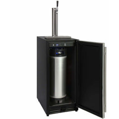 Kegco 15" Wide Built-in with Stainless Steel Door Kegerator VSK-15SSRN