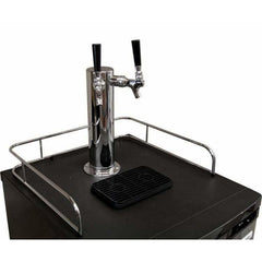 Kegco 20" Wide Dual Tap Stainless Home Brew Kegerator HBK199S-2