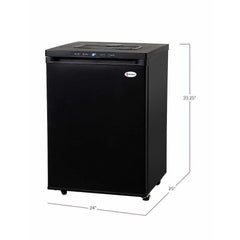 Kegco 24" Wide Black Digital Kegerator - Cabinet Only Kegerator MDK-309B-01