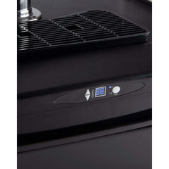 Kegco  24" Wide Dual Tap Black Kegerator Z163B-2