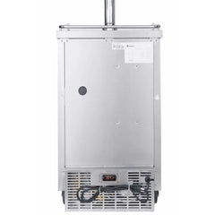 Kegco 24" Wide Kombucha Four Tap All Stainless Steel Kegerator KOMC1S-4