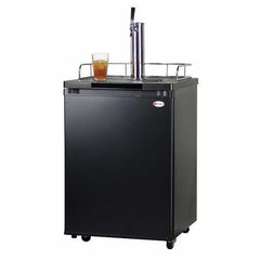 Kegco 24" Wide Kombucha Single Tap Black Kegerator KOM20B-1