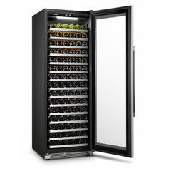 Lanbo 169 Bottles Single Zone Stainless Steel Wine Coolers LP168S