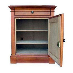 Humidor Supreme Lauderdale End Table Small Cigar Humidor Cabinet | Holds 500 Cigars HUM-LDCAB