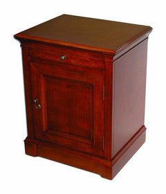 Humidor Supreme Lauderdale End Table Small Cigar Humidor Cabinet | Holds 500 Cigars HUM-LDCAB