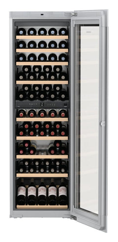 Liebherr HWGB 8300 Built-in Fully Integrated Black Glass Wine Cabinet