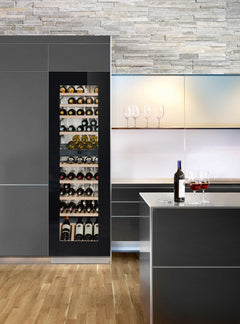 Liebherr HWGB 8300 Built-in Fully Integrated Black Glass Wine Cabinet