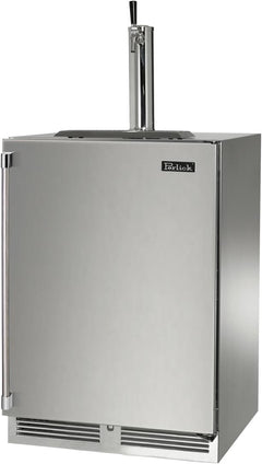 Perlick 24" Signature Series 5.2 cu ft Beer Dispenser HP24TM-4-1-1